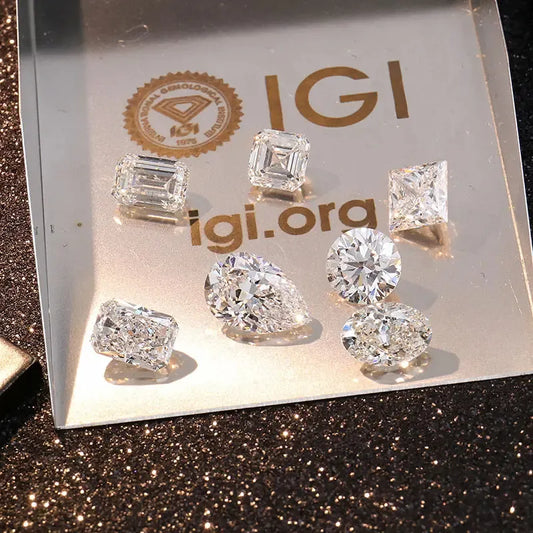 The difference and price difference between GIA and IGI certificates.