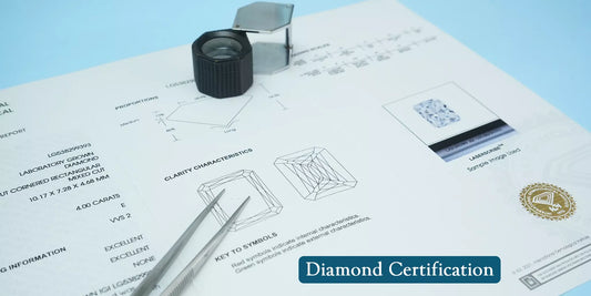 What types of diamond certification are there? How do the certifications differ in terms of their credibility and value?