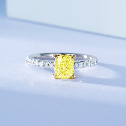 Yellow Diamond Engagement Rings