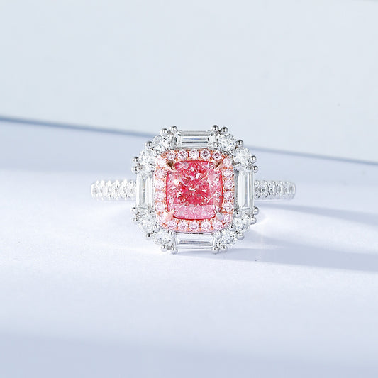 Pink Diamond Engagement Rings