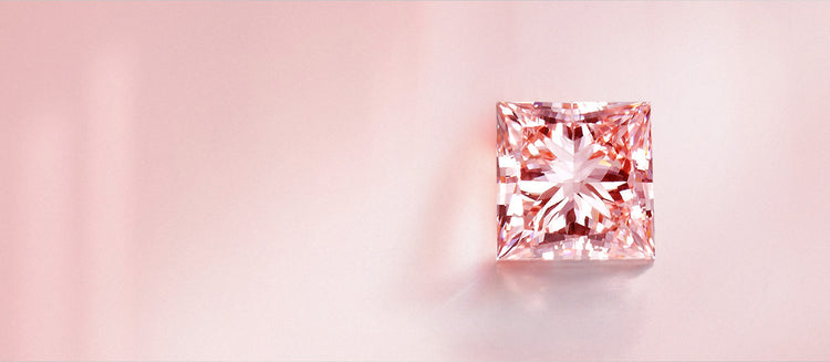 a pink diamond